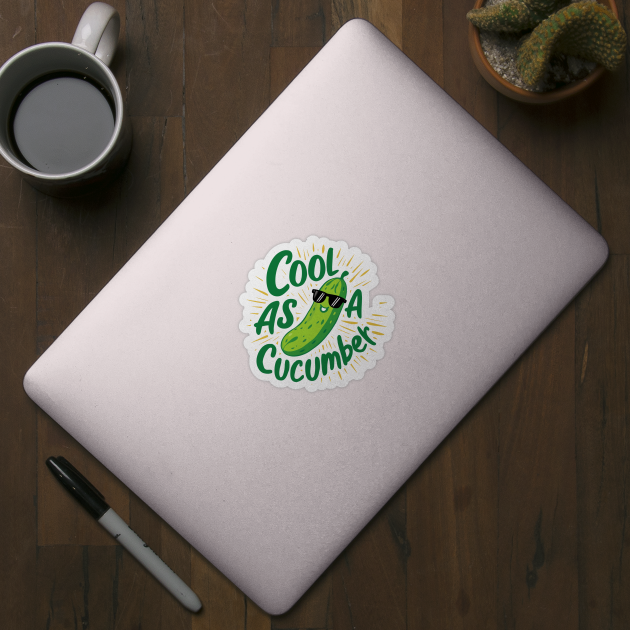 Cool as a cucumber by Custom Prints HD